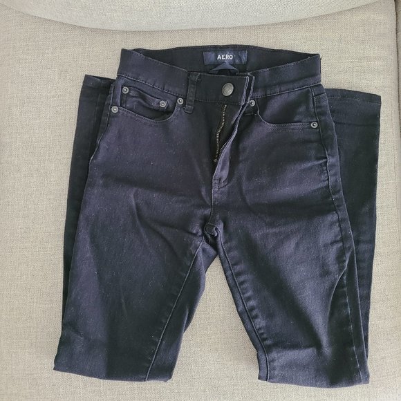 000 Black High Rise Skinny Jeans - Picture 6 of 7